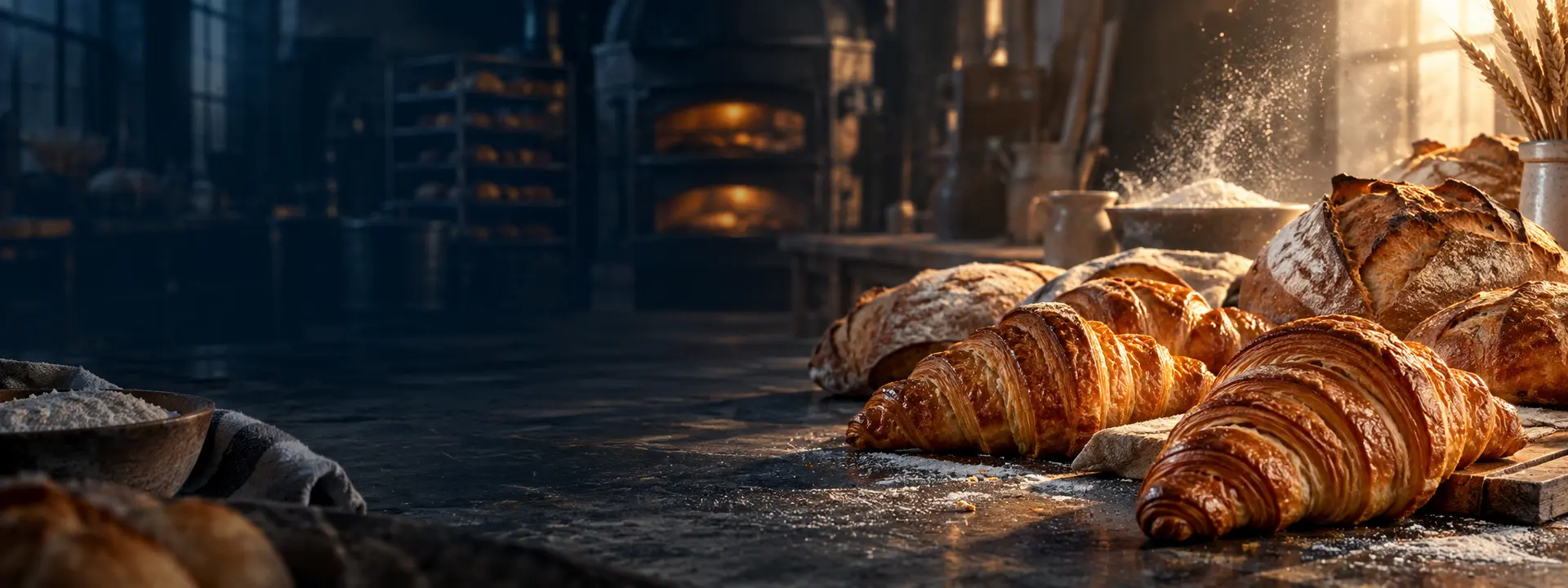 Producción artesanal de pan y pastelería